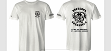 Load image into Gallery viewer, 2nd Edition Noxterra White with black logo short sleeve t-shirt
