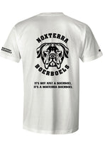Load image into Gallery viewer, 2nd Edition Noxterra White with black logo short sleeve t-shirt