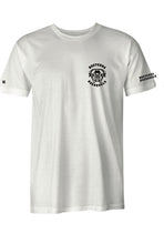 Load image into Gallery viewer, 2nd Edition Noxterra White with black logo short sleeve t-shirt
