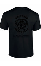 Load image into Gallery viewer, 2nd Edition Noxterra short sleeve t-shirt - Black T - Black Logo and Text