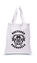 Load image into Gallery viewer, 'NOXTERRA' printed tote bag.